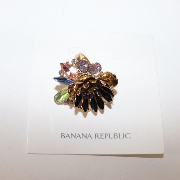 COPY - Banana Republic Savannah Fireworks enamel Ring 6 7 and 8 NWT 62 - Picture 2 of 2